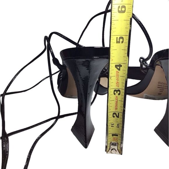 Schutz Black Arceli Sandal String Wrap Size 10 - Picture 7 of 10